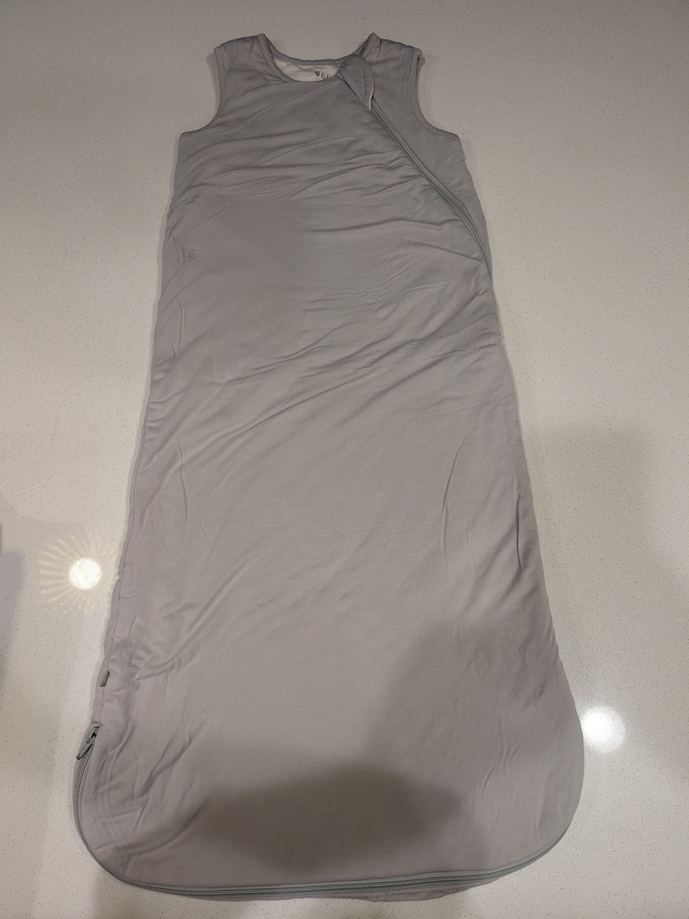 Kyte Size M (6-18M) 2.5 TOG Light Gray Sleep Sack